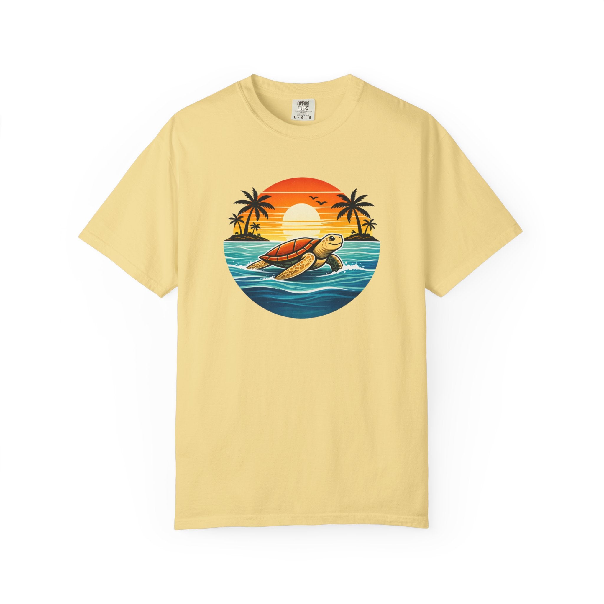 OCEAN PEACE TURTLE TEE - MARE QUI CLUB