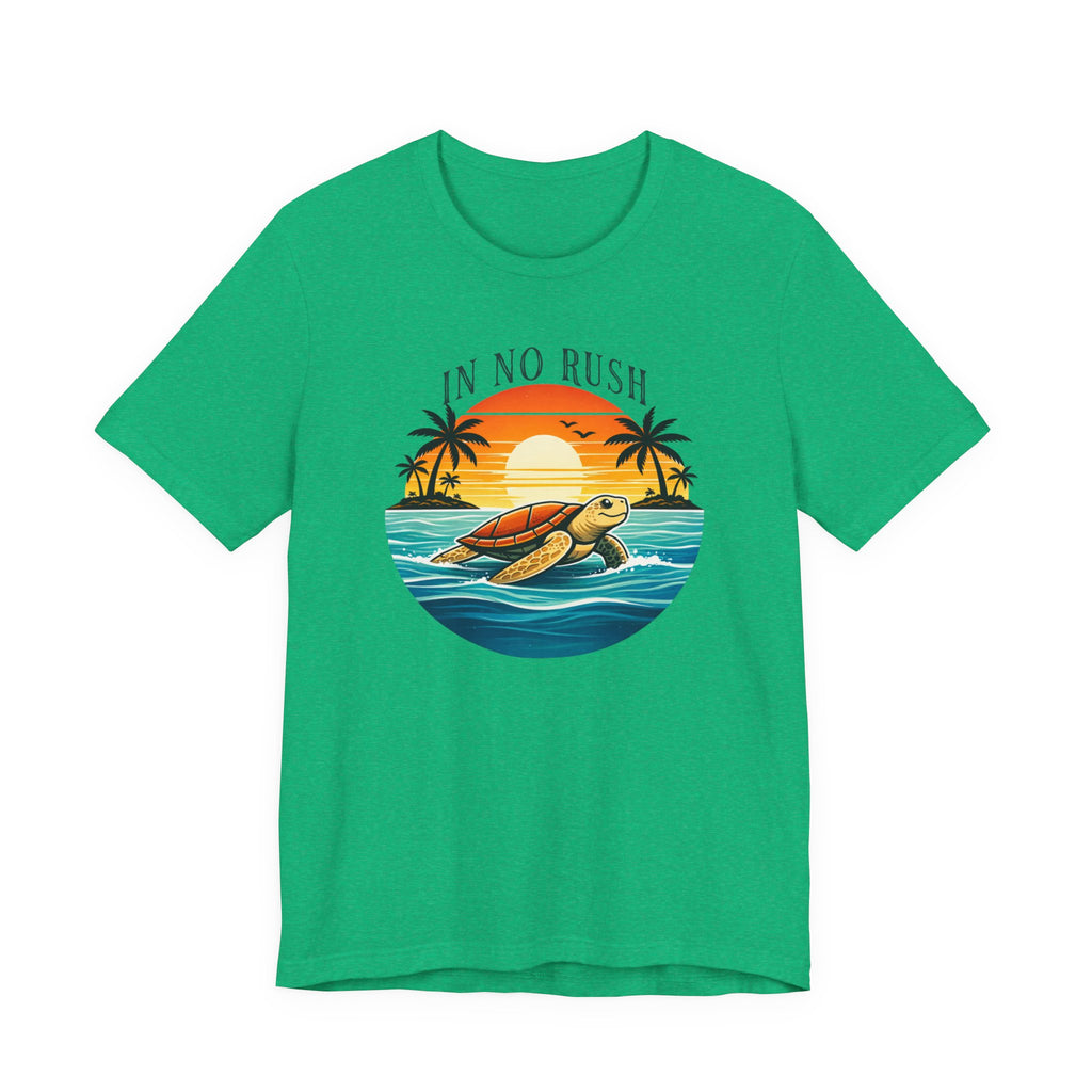 OCEAN PEACE TURTLE TEE IN NO RUSH beach graphic tee Marequi Club
