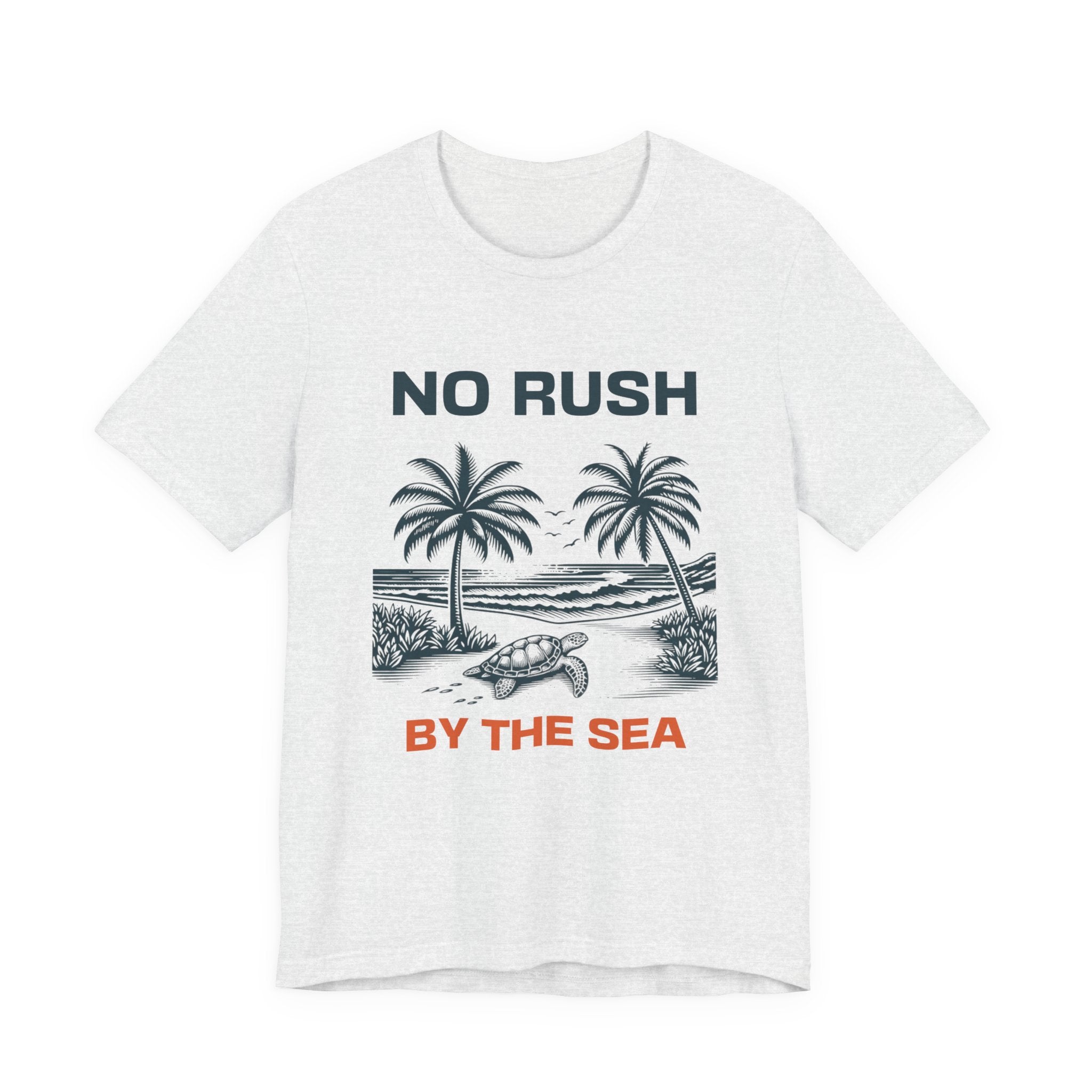 No Rush By The Sea Vintage Beach Graphic T-Shirt MARE QUI CLUB