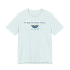 A DREAM COME TRUE T - SHIRT - NO RUSH beach graphic tee Marequi Club