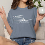 DJ Moggero Captain Eurodance T-Shirt | Aviation Graphic beach graphic tee Marequi Club