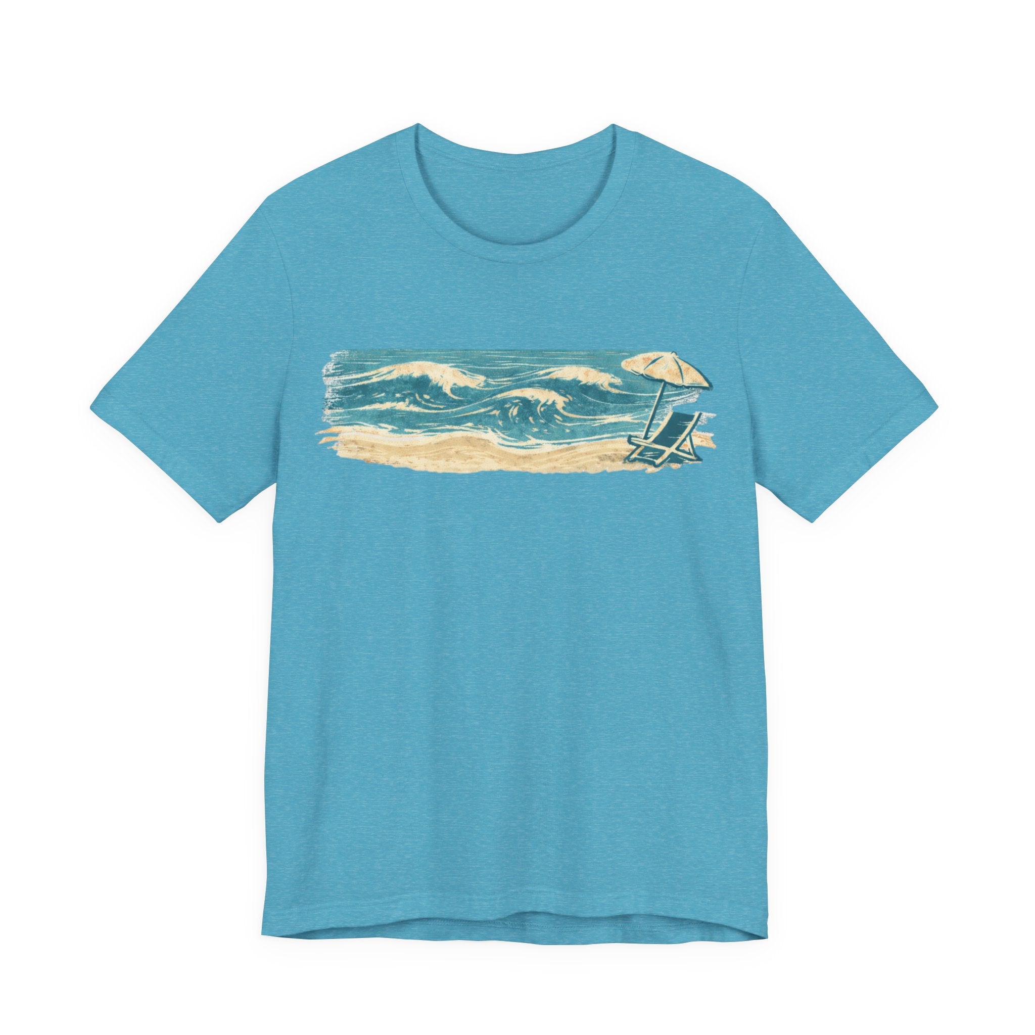 Sit. Watch. Swim. Repeat. - Coastal Relax T-Shirt beach graphic tee Marequi Club