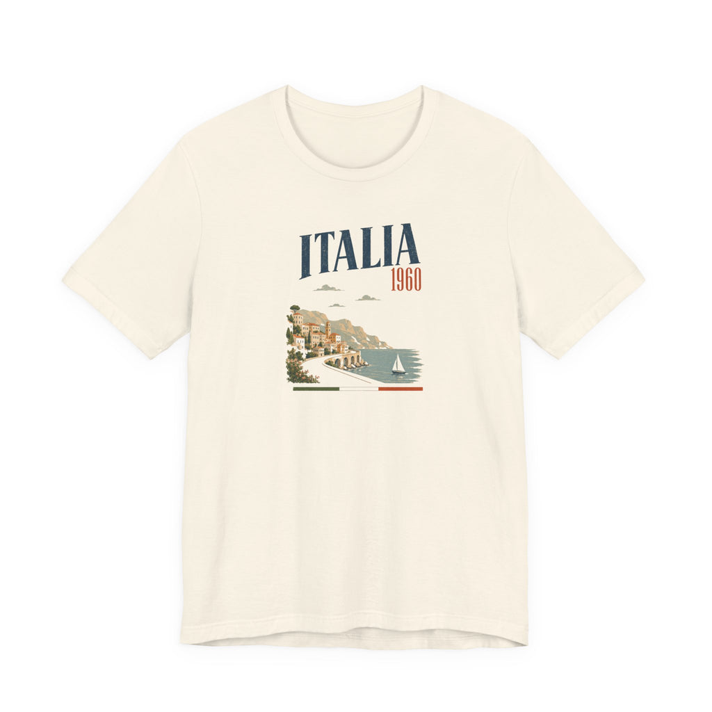 Italia 1960 Vintage Tee - Retro Coastal Italy T-Shirt Amalfi Coast Italy graphic tee Marequi Club