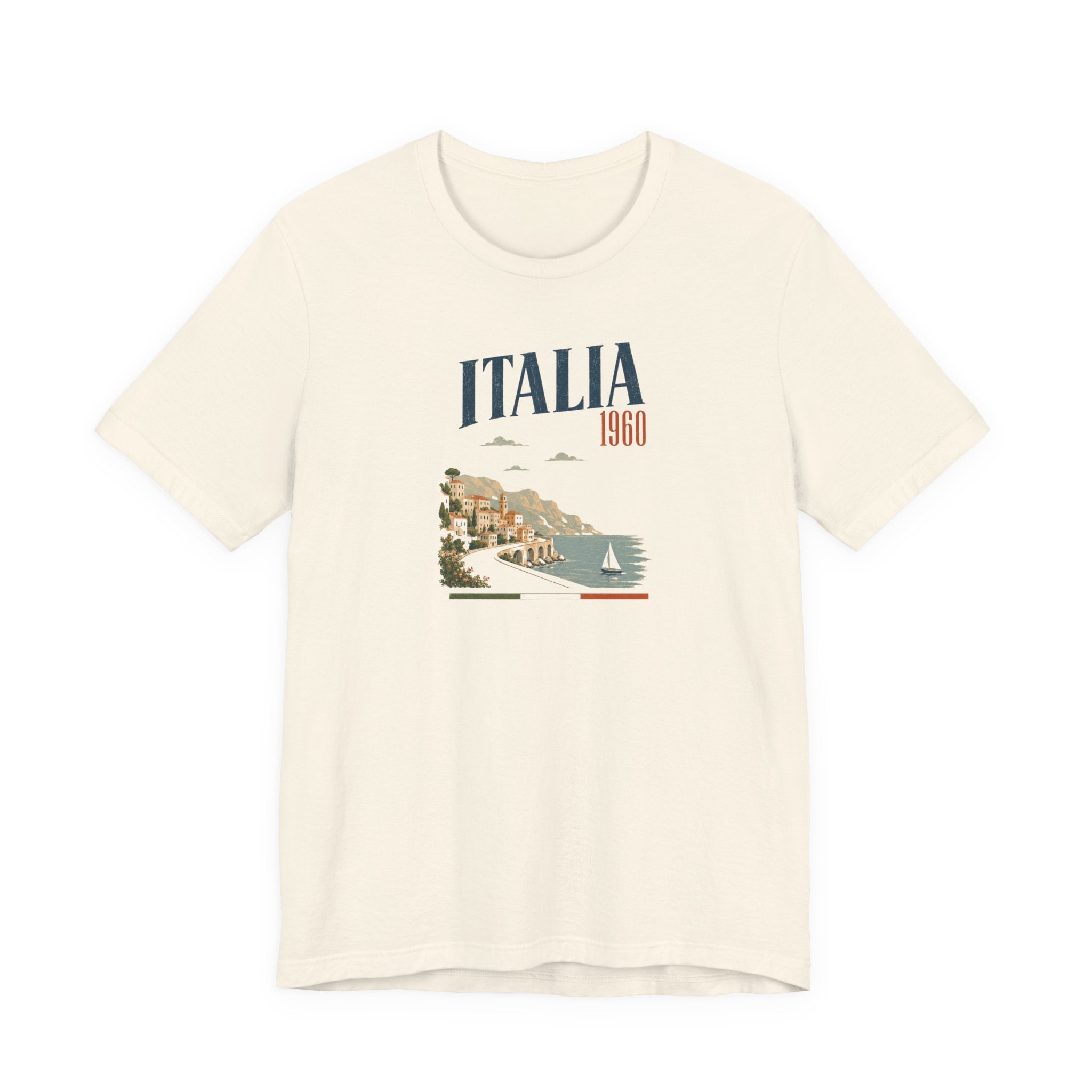 Italia 1960 Vintage Tee - Retro Coastal Italy T-Shirt Amalfi Coast Italy graphic tee Marequi Club