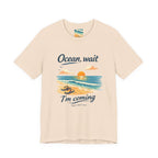 Ocean, Wait I’m Coming Beach Graphic T-Shirt MARE QUI CLUB