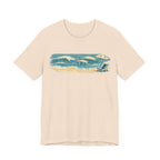 Sit. Watch. Swim. Repeat. - Coastal Relax T-Shirt beach graphic tee Marequi Club