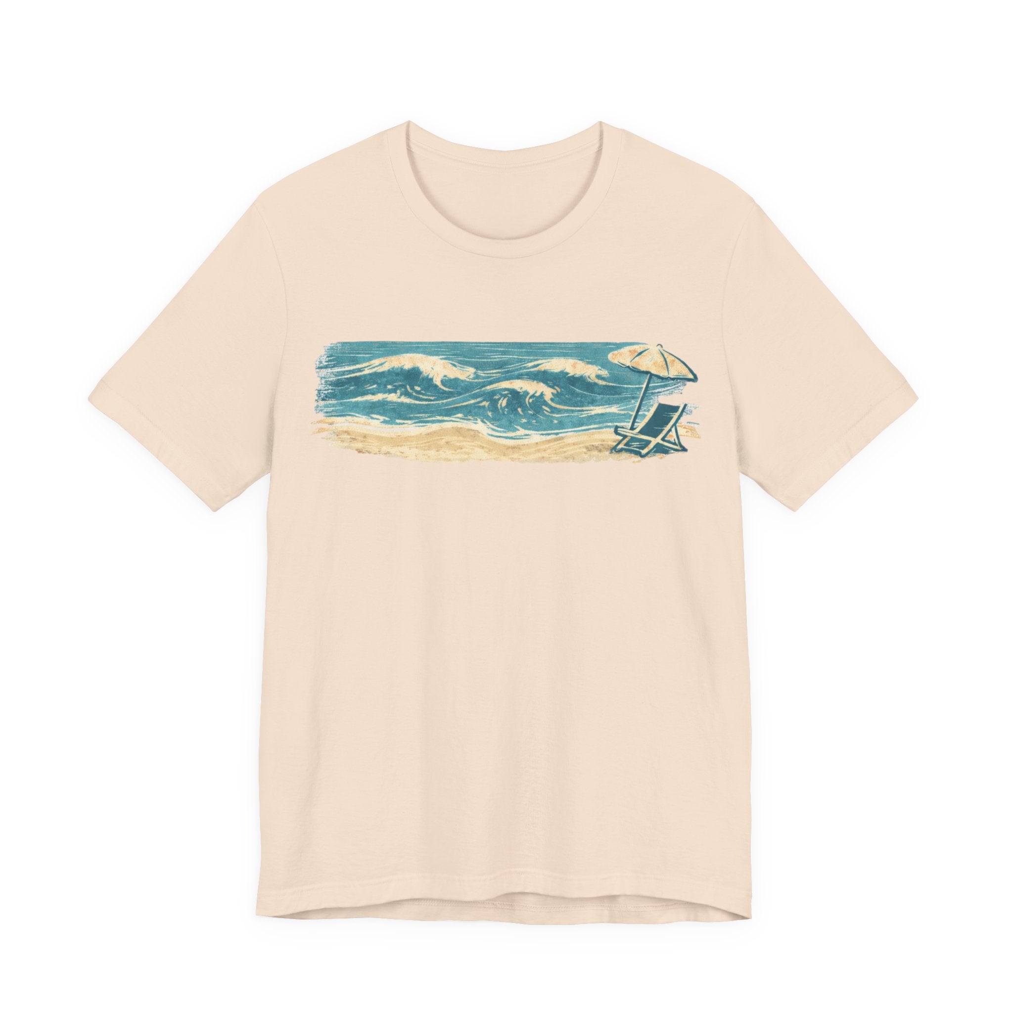 Sit. Watch. Swim. Repeat. - Coastal Relax T-Shirt beach graphic tee Marequi Club
