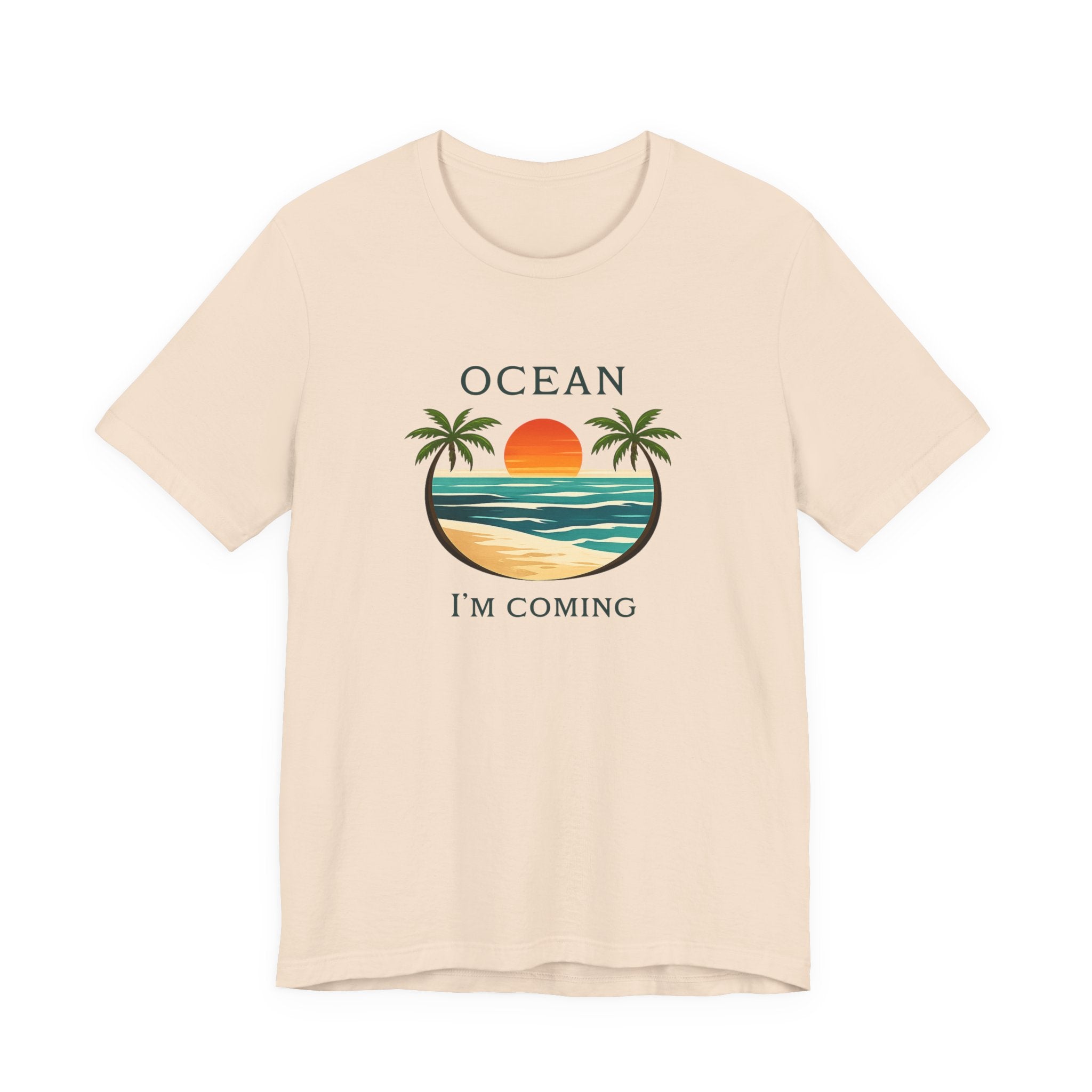 Ocean I’m Coming T-Shirt | Vintage Beach Graphic Tee – MARE QUI CLUB