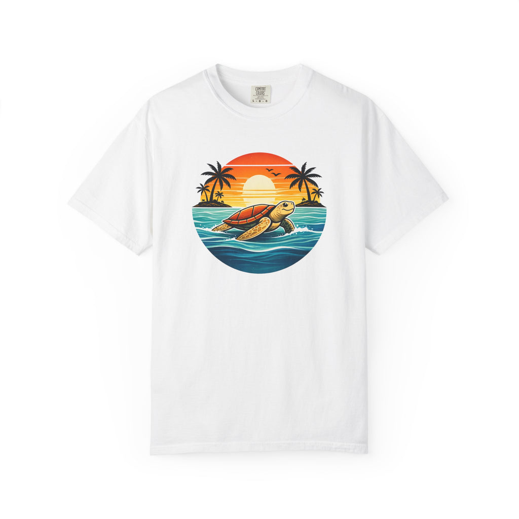 OCEAN PEACE TURTLE TEE - MARE QUI CLUB