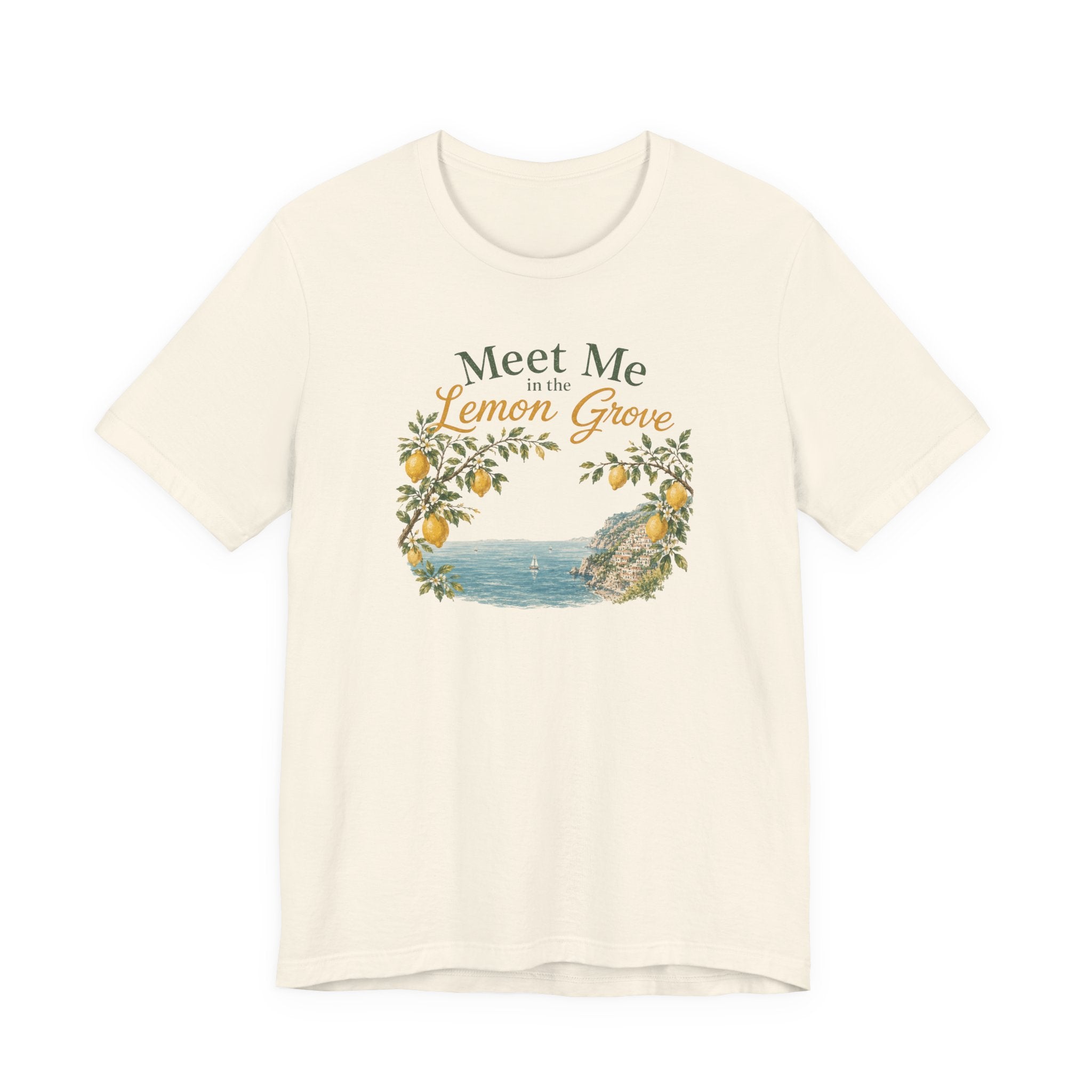 Meet Me in the Lemon Grove Vintage Amalfi Coast T-Shirt Amalfi Coast Italy graphic tee Marequi Club