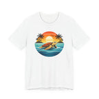 Ocean Peace Turtle Tee - Tropical Beach Graphic Tee beach graphic tee Marequi Club