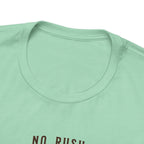 NO RUSH JUST SUNSET T - SHIRT - VINTAGE BEACH GRAPHIC beach graphic tee Marequi Club