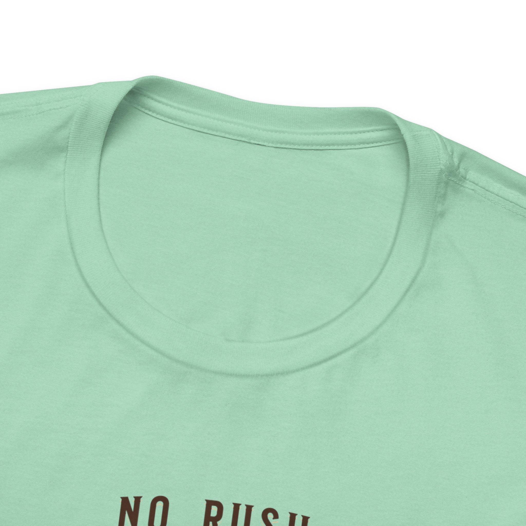NO RUSH JUST SUNSET T - SHIRT - VINTAGE BEACH GRAPHIC beach graphic tee Marequi Club