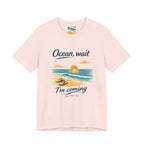 Ocean, Wait I’m Coming Beach Graphic T-Shirt MARE QUI CLUB