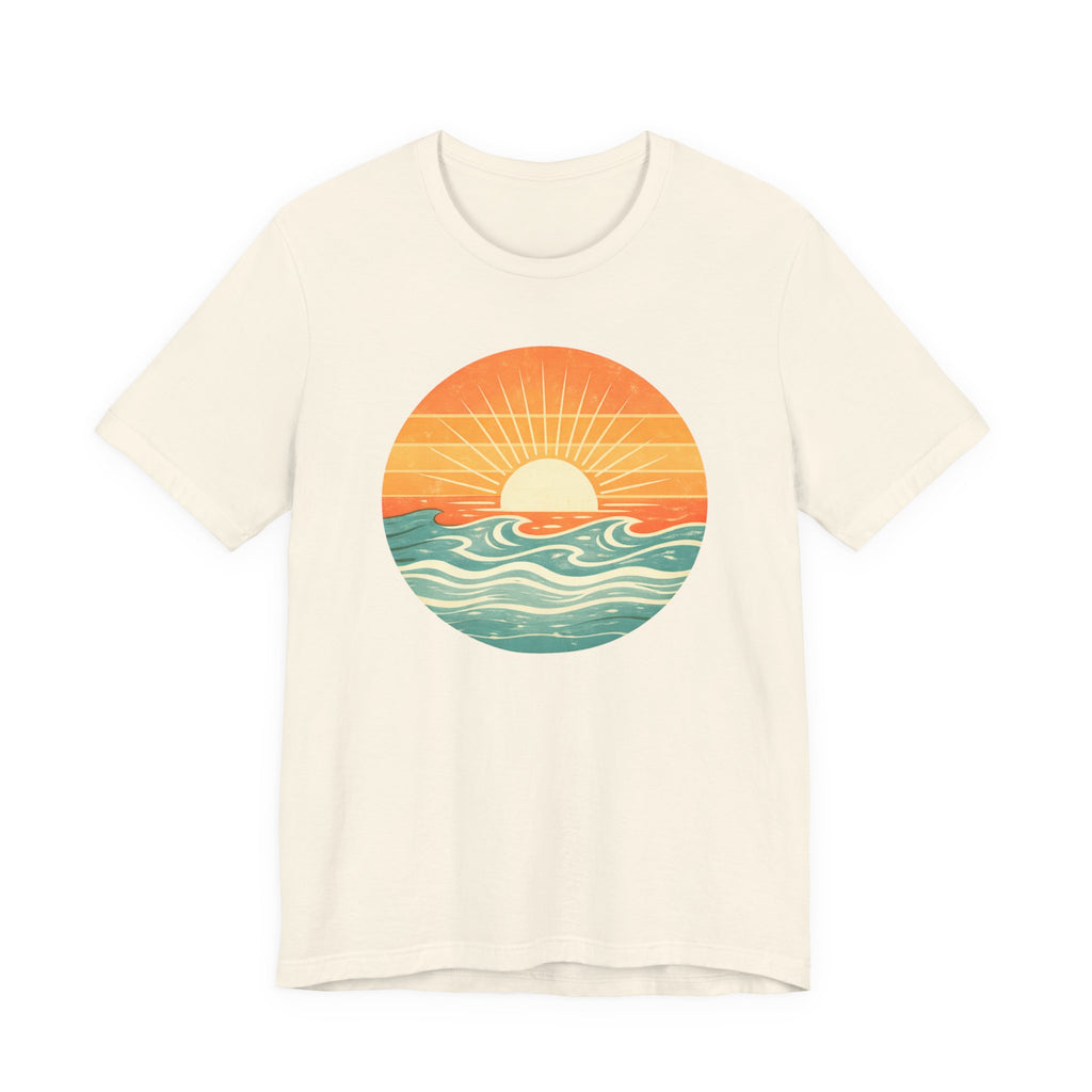OCEAN SUNSET T - SHIRT beach graphic tee Marequi Club