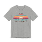 NO RUSH JUST OCEAN T - SHIRT beach graphic tee Marequi Club