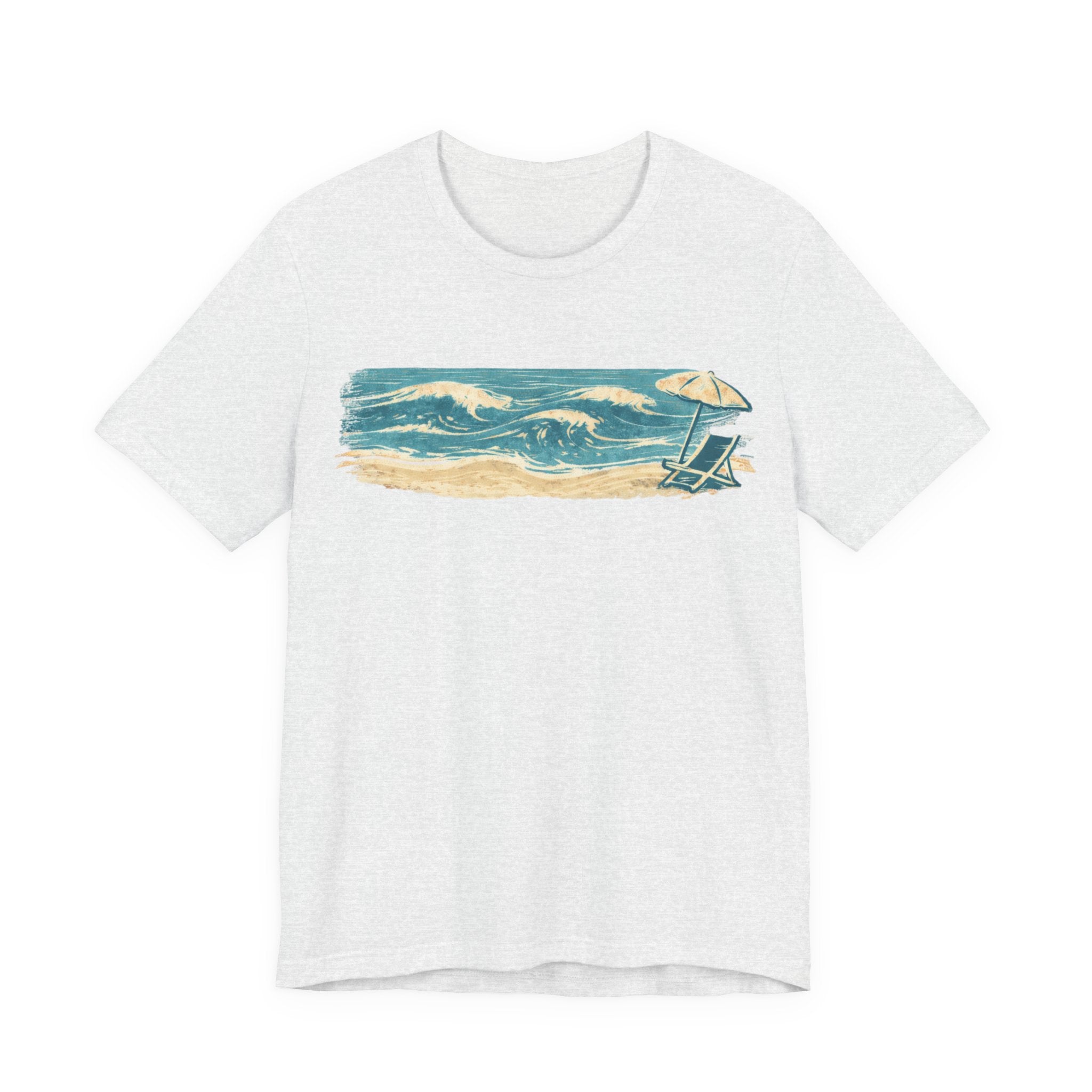 Sit. Watch. Swim. Repeat. - Coastal Relax T-Shirt beach graphic tee Marequi Club