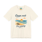 Ocean, Wait I’m Coming Beach Graphic T-Shirt MARE QUI CLUB
