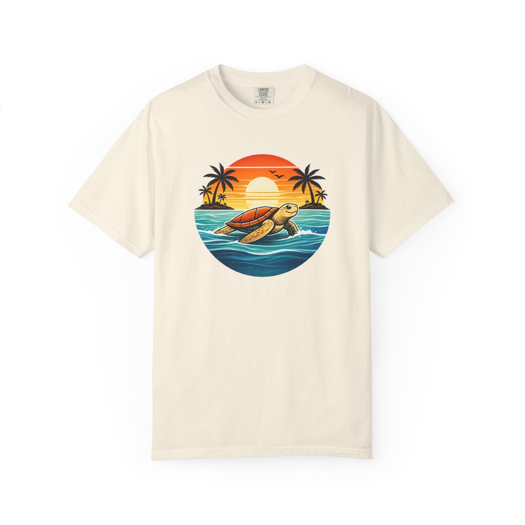 OCEAN PEACE TURTLE TEE - MARE QUI CLUB