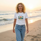 OCEAN, I’M ON MY WAY VINTAGE BEACH GRAPHIC T-SHIRT