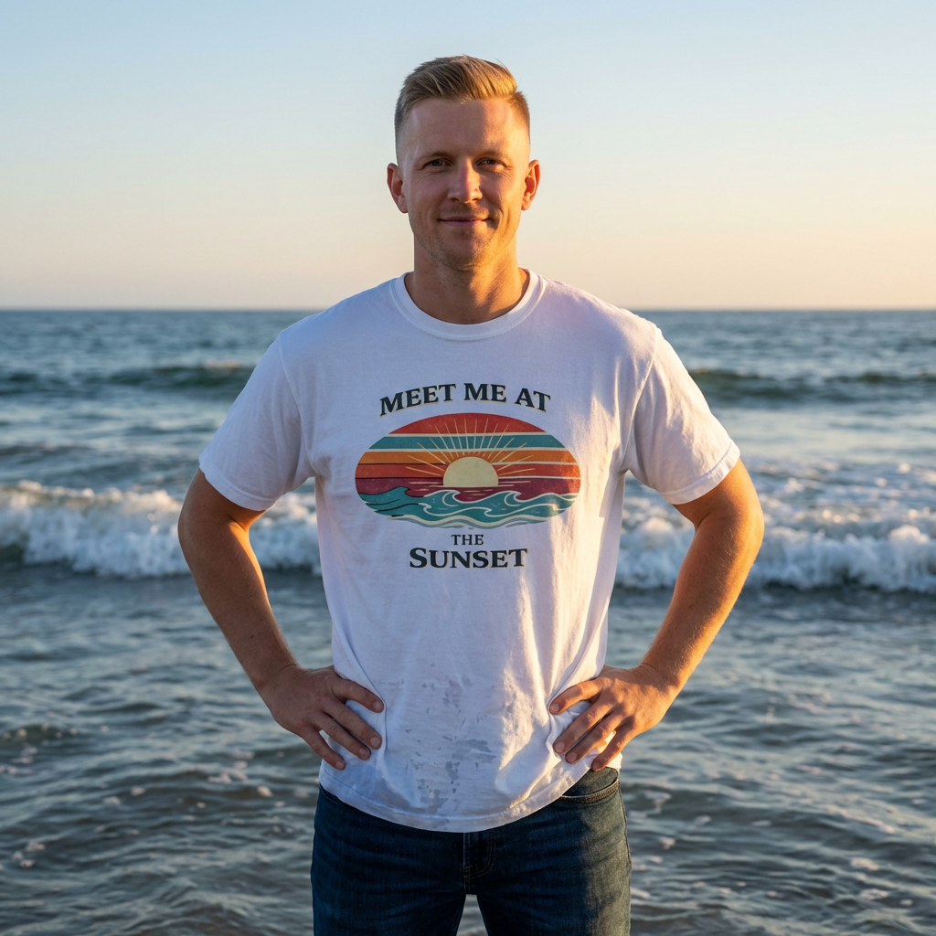 MEET ME AT THE SUNSET T-SHIRT | VINTAGE - MARE QUI CLUB