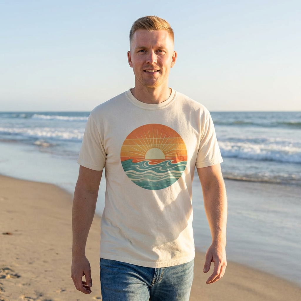 OCEAN SUNSET T-SHIRT