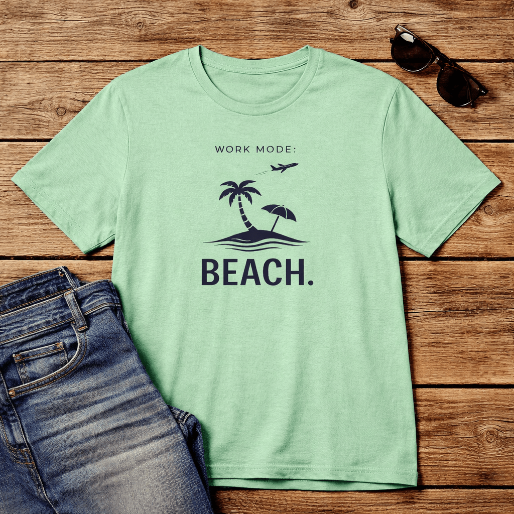Out of Office: Beach Tee beach graphic tee Marequi Club