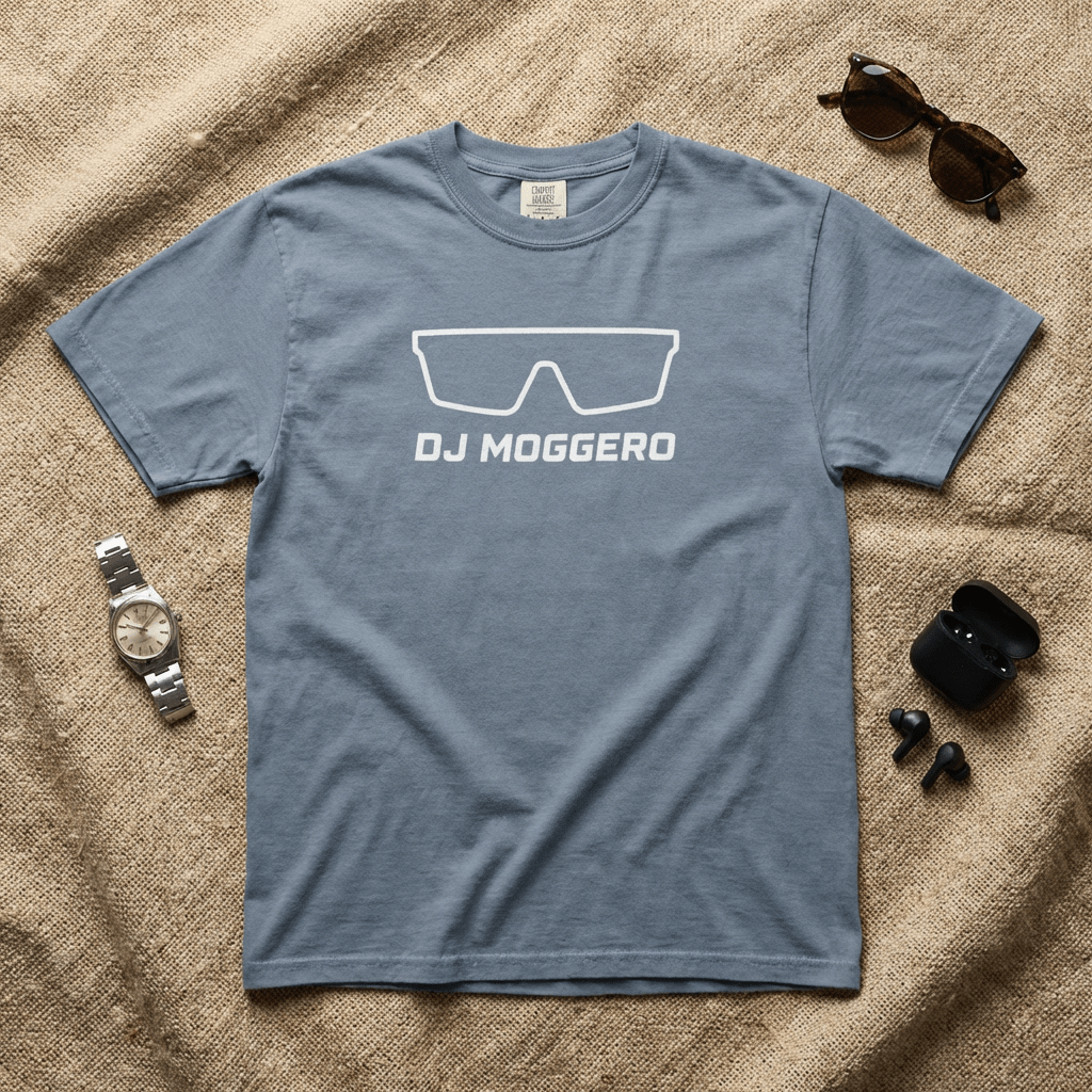 DJ Moggero Graphic Signature T-Shirt beach graphic tee Marequi Club