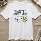 Wanted Amalfi Villa Tee - Vintage Euro Summer Nostalgia T-Shirt beach graphic tee Marequi Club