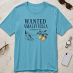 Wanted Amalfi Villa Tee - Vintage Euro Summer Nostalgia T-Shirt beach graphic tee Marequi Club