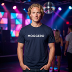 DJ Moggero Official T-Shirt - Minimalist Typo Edition beach graphic tee Marequi Club