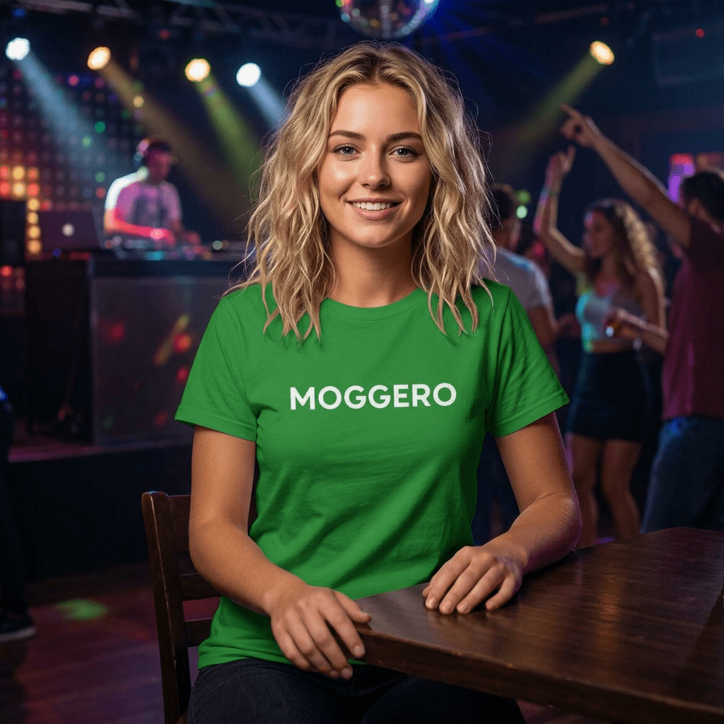 DJ Moggero Official T-Shirt - Minimalist Typo Edition beach graphic tee Marequi Club
