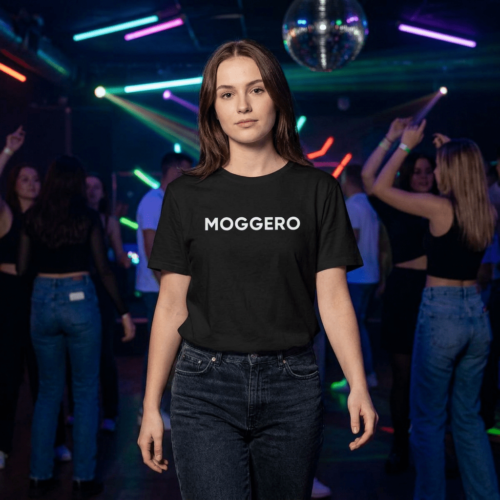 DJ Moggero Official T-Shirt - Minimalist Typo Edition beach graphic tee Marequi Club
