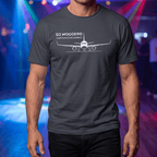 DJ Moggero Captain Eurodance T-Shirt | Aviation Graphic beach graphic tee Marequi Club