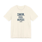 SWIM. FEEL. REPEAT. T-Shirt beach graphic tee Marequi Club