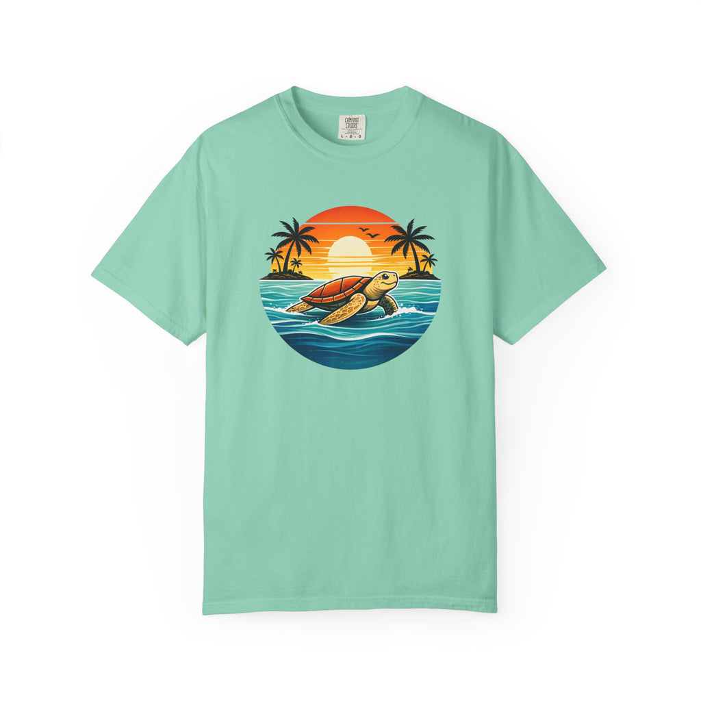 OCEAN PEACE TURTLE TEE - MARE QUI CLUB