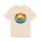 Ocean Peace Turtle Tee - Tropical Beach Graphic Tee beach graphic tee Marequi Club
