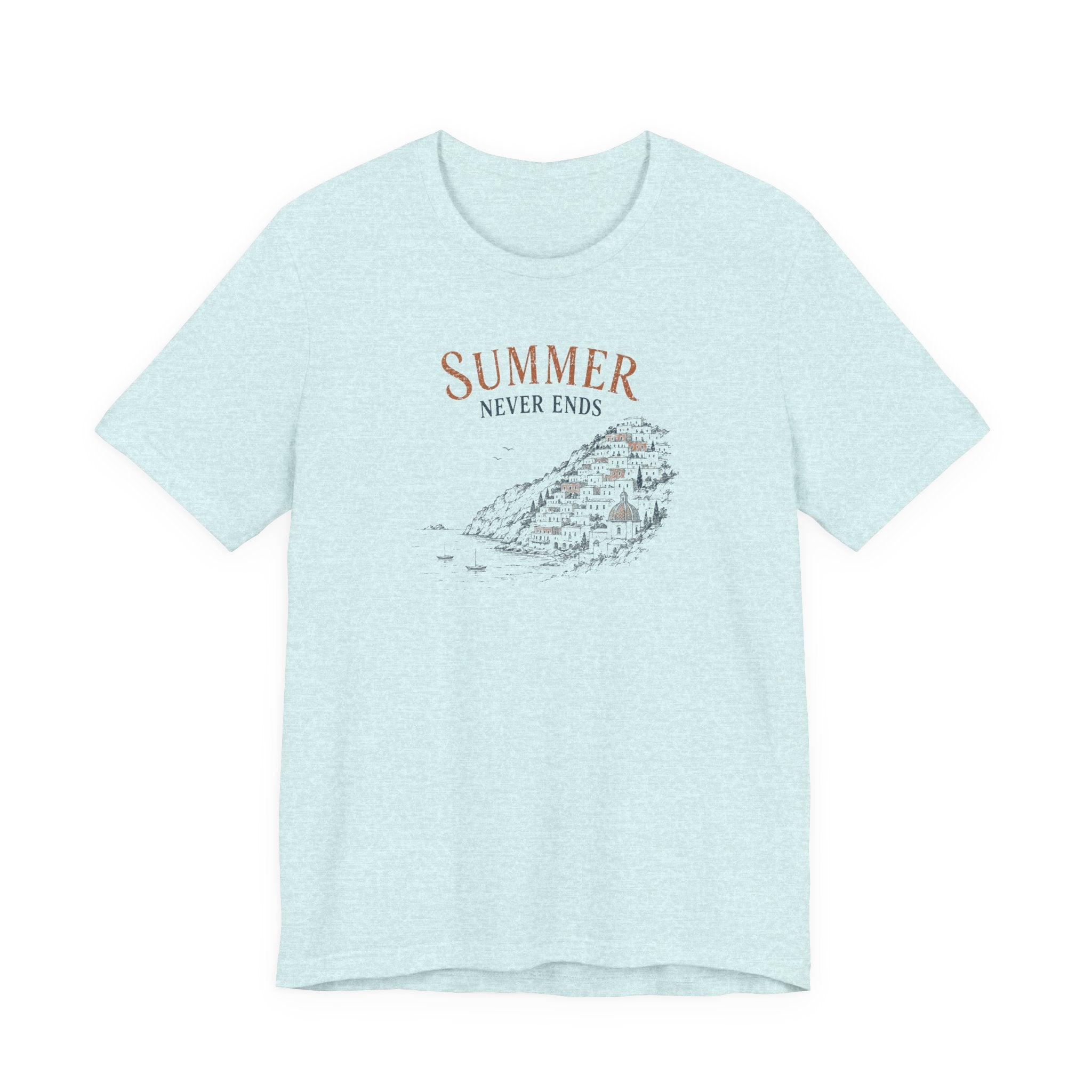 Summer Never Ends - Amalfi Coast Positano Vintage Tee