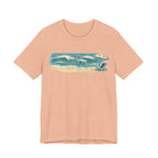 Sit. Watch. Swim. Repeat. - Coastal Relax T-Shirt beach graphic tee Marequi Club