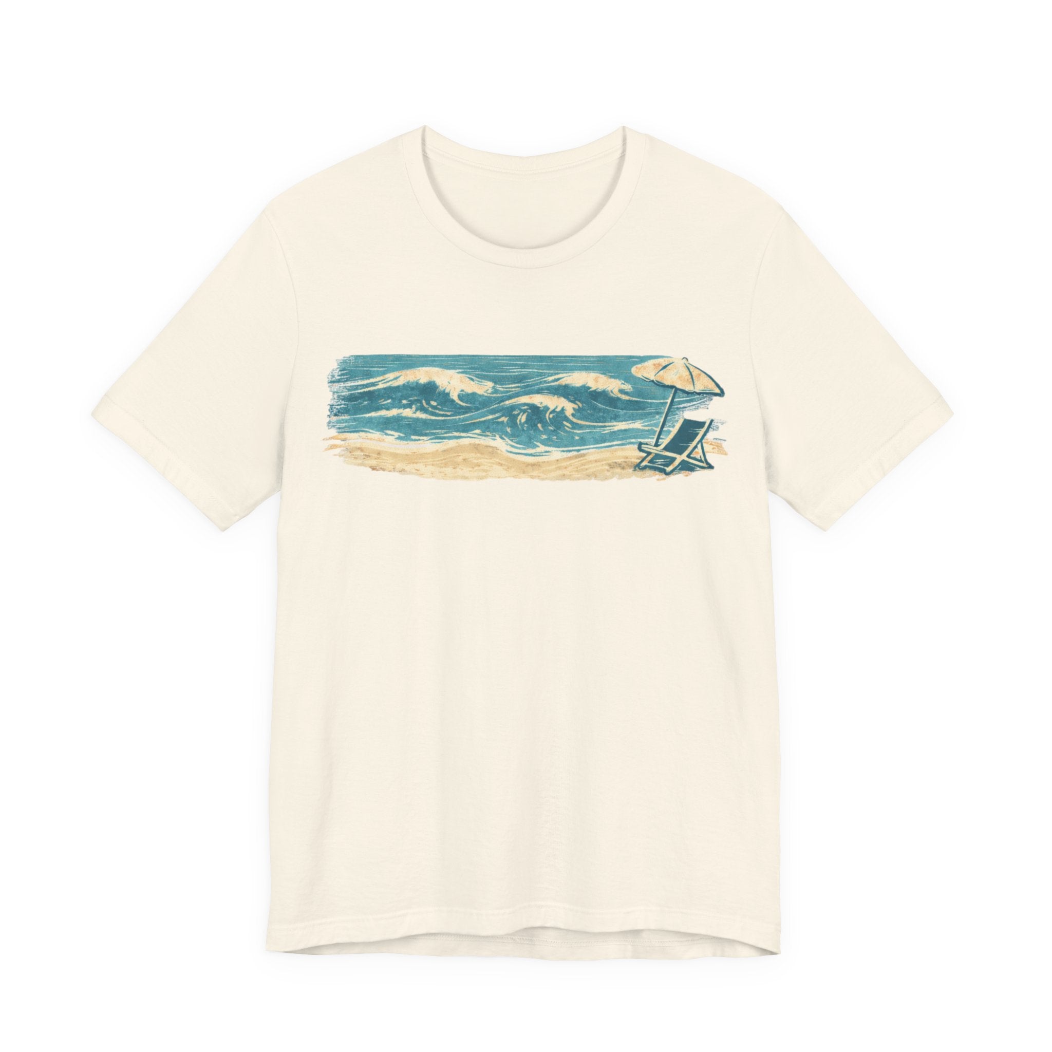 Sit. Watch. Swim. Repeat. - Coastal Relax T-Shirt beach graphic tee Marequi Club