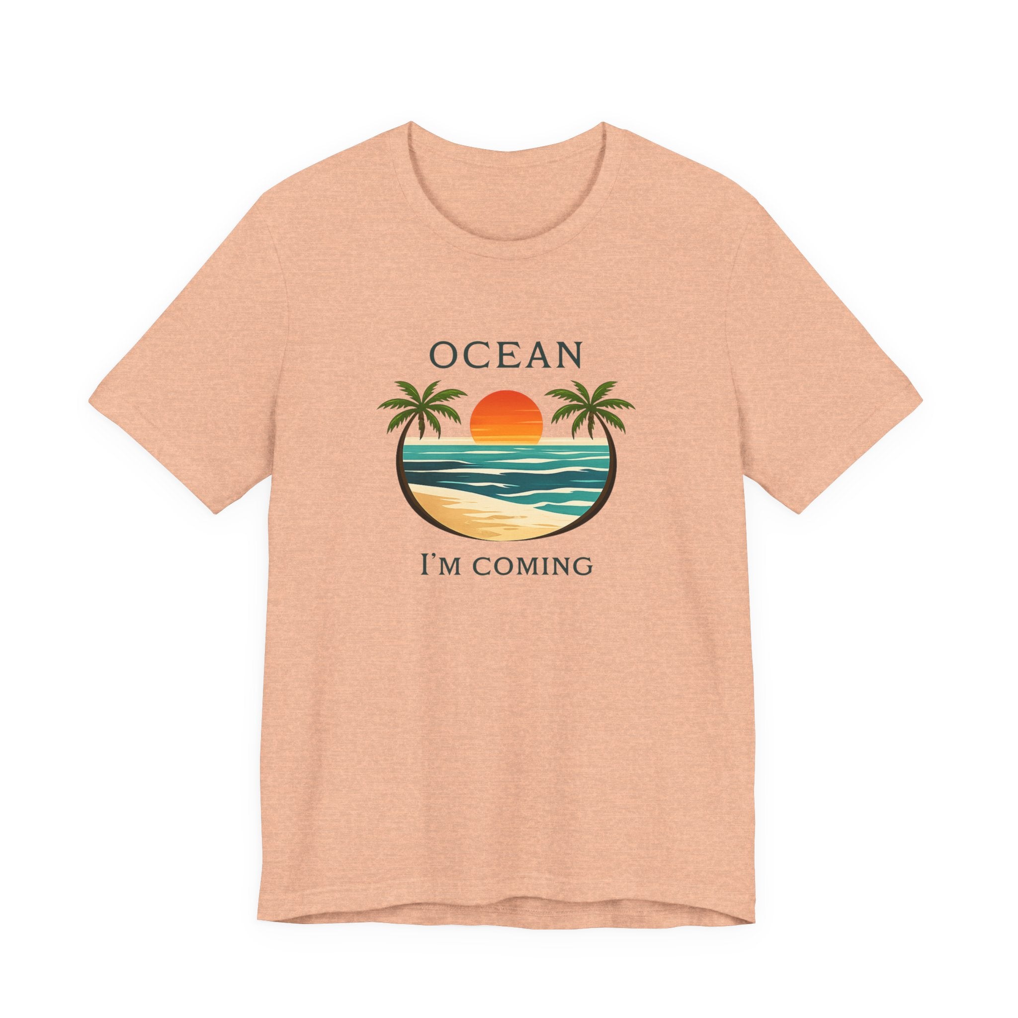 Ocean I’m Coming T-Shirt | Vintage Beach Graphic Tee – MARE QUI CLUB