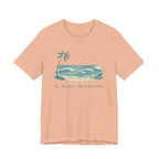 Il Mare Mi Chiama Beach T-Shirt - The Sea Is Calling Me beach graphic tee Marequi Club