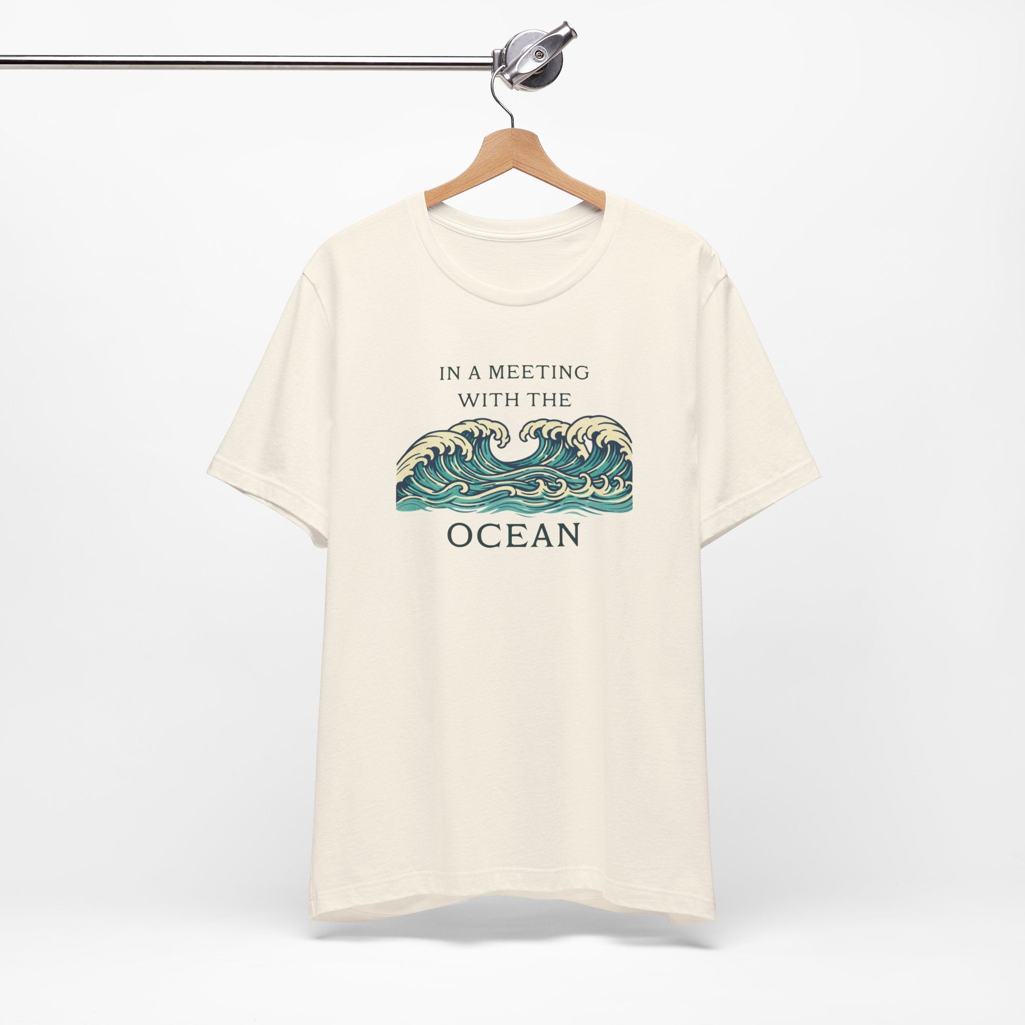 Ocean Waves - OCEAN MEETING T - SHIRT beach graphic tee Marequi Club
