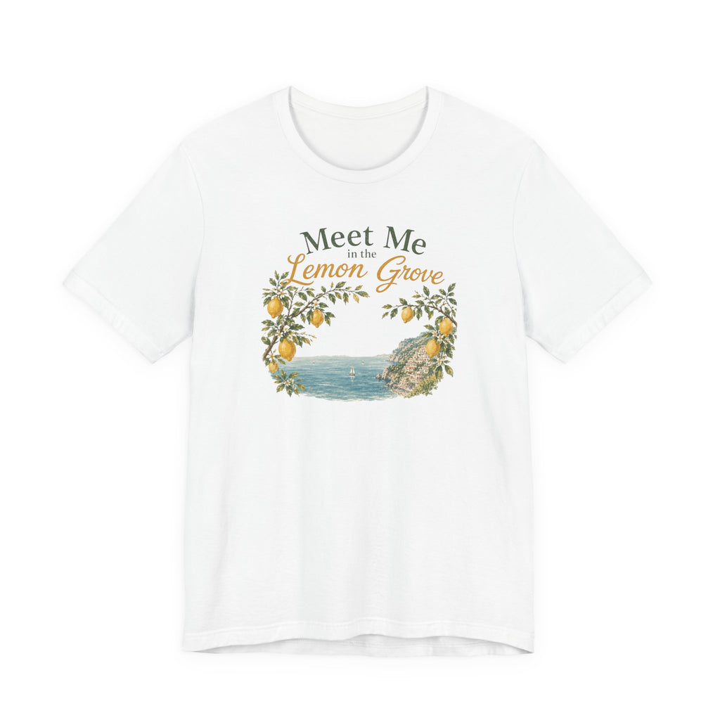 Meet Me in the Lemon Grove Vintage Amalfi Coast T-Shirt Amalfi Coast Italy graphic tee Marequi Club