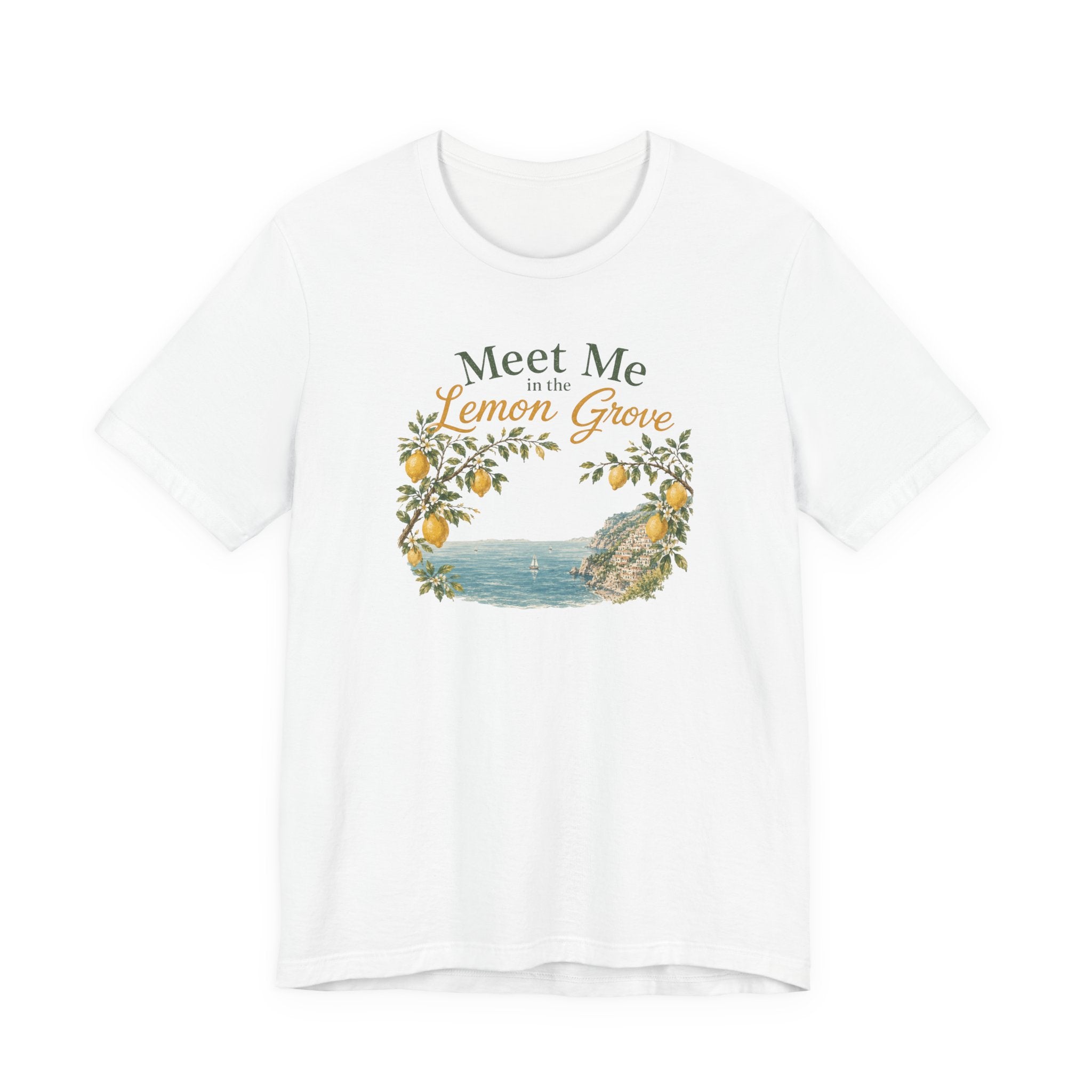 Meet Me in the Lemon Grove Vintage Amalfi Coast T-Shirt Amalfi Coast Italy graphic tee Marequi Club