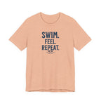SWIM. FEEL. REPEAT. T-Shirt beach graphic tee Marequi Club