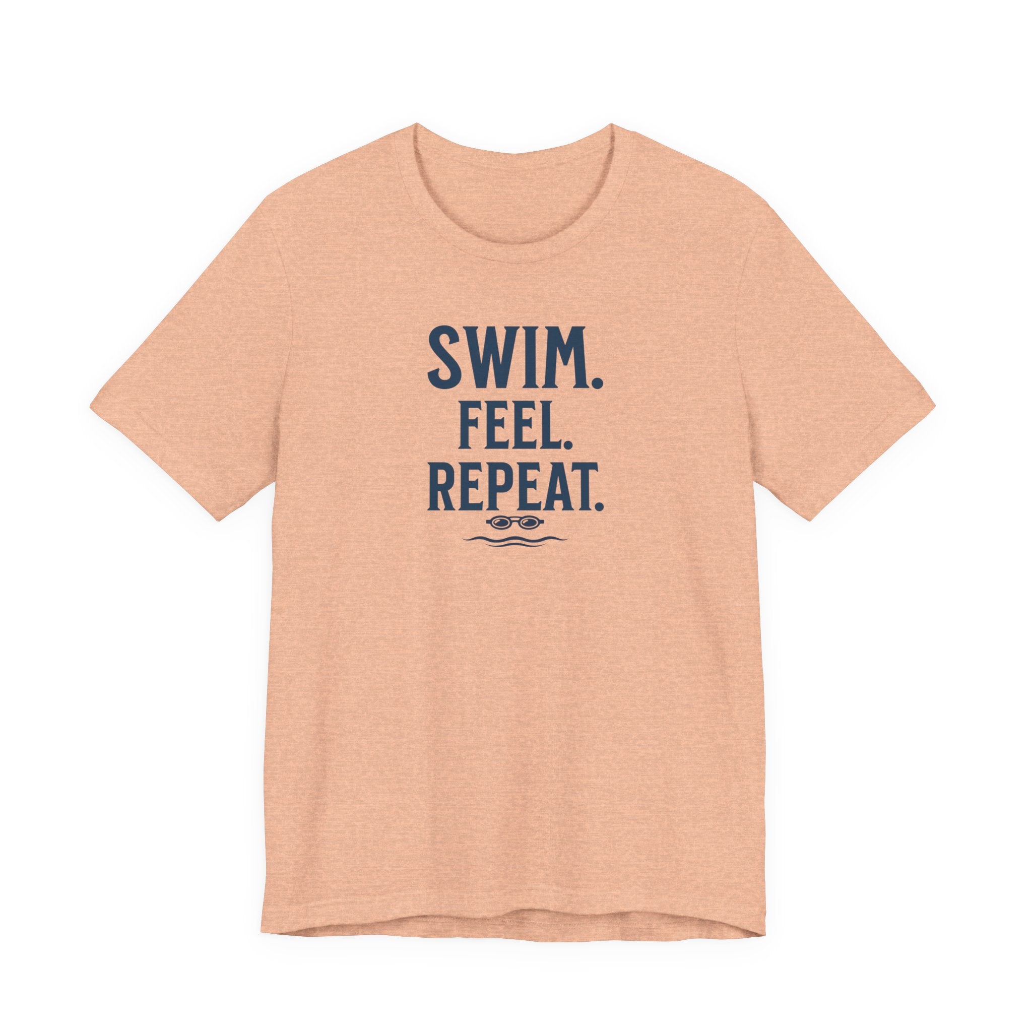 SWIM. FEEL. REPEAT. T-Shirt beach graphic tee Marequi Club