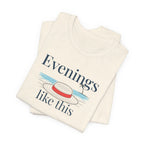 Evenings Like This Graphic T-Shirt, Coastal Beach Moonlight Tee beach graphic tee Marequi Club