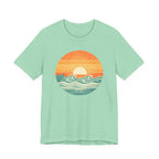 OCEAN SUNSET T - SHIRT beach graphic tee Marequi Club