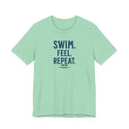 SWIM. FEEL. REPEAT. T-Shirt beach graphic tee Marequi Club